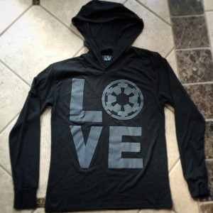 Her Universe - LOVE Imperial hooded pullover top preview