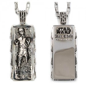 Han Cholo - Han Solo in carbonite necklace