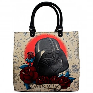 Modern PinUp - Loungefly Darth Vader tattoo-style tote bag