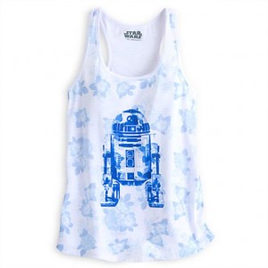 Disney Store - Women's R2-D2 floral tank top by Her Universe