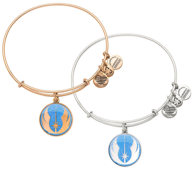 Alex And Ani x Star Wars Jedi Order symbol expandable charm bangle bracelet at Disney Store