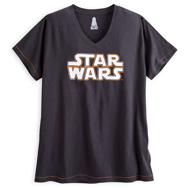Women's Star Wars logo fashion tee at Disney Store