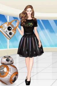 Star Wars Style online doll game by Sweety Game