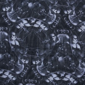 Thinkgeek - exclusive Dark Side Kaleidoscope maxi dress (print detail)