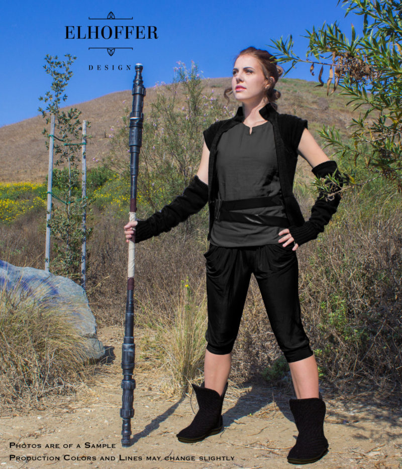Elhoffer Design - Galactic Scavenger Vest with Arm Warmers (black)