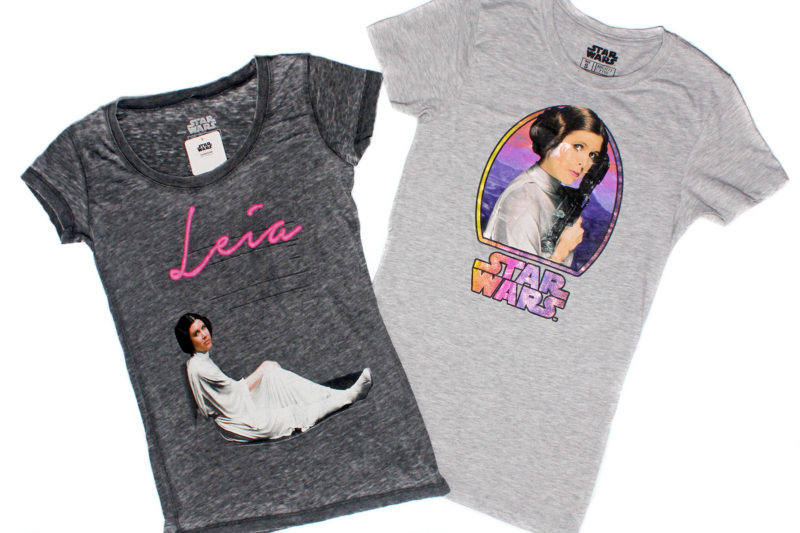 Women's Princess Leia t-shirts
