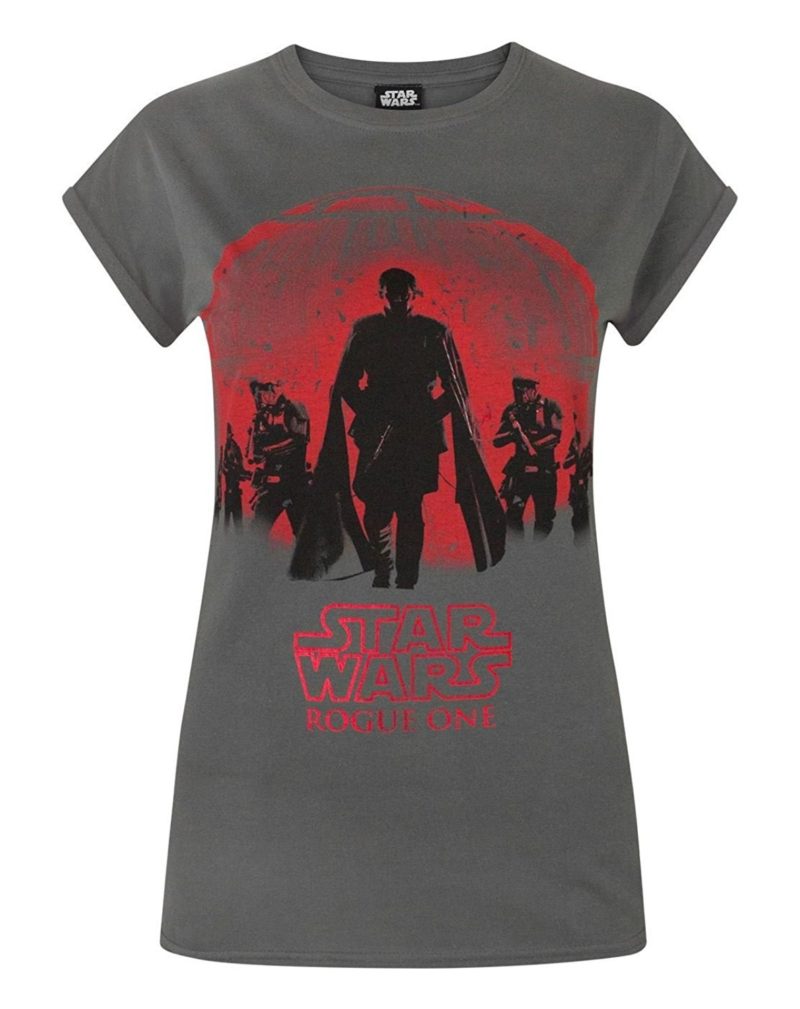 Women's Rogue One Director Krennic foil t-shirt available on Amazon