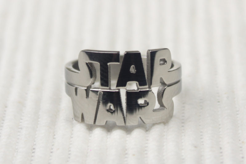 Body Vibe x Star Wars logo stainless steel ring