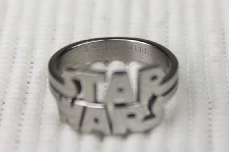 Body Vibe x Star Wars logo stainless steel ring