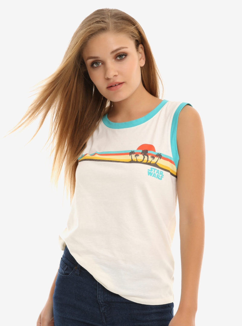 Star Wars Rogue One AT-ST Scarif Tropics tank top at Her Universe