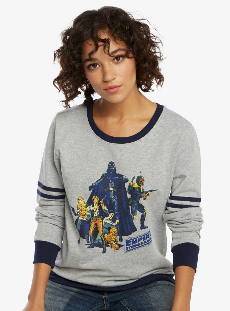 Star Wars ESB classic athletic sweatshirt at Her Universe