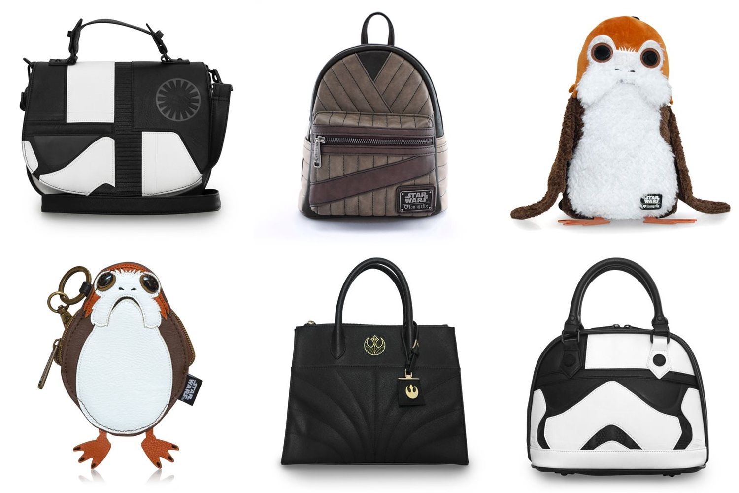 Loungefly Star Wars The Last Jedi Rebel Finn Mini Backpack Purse Bag NEW