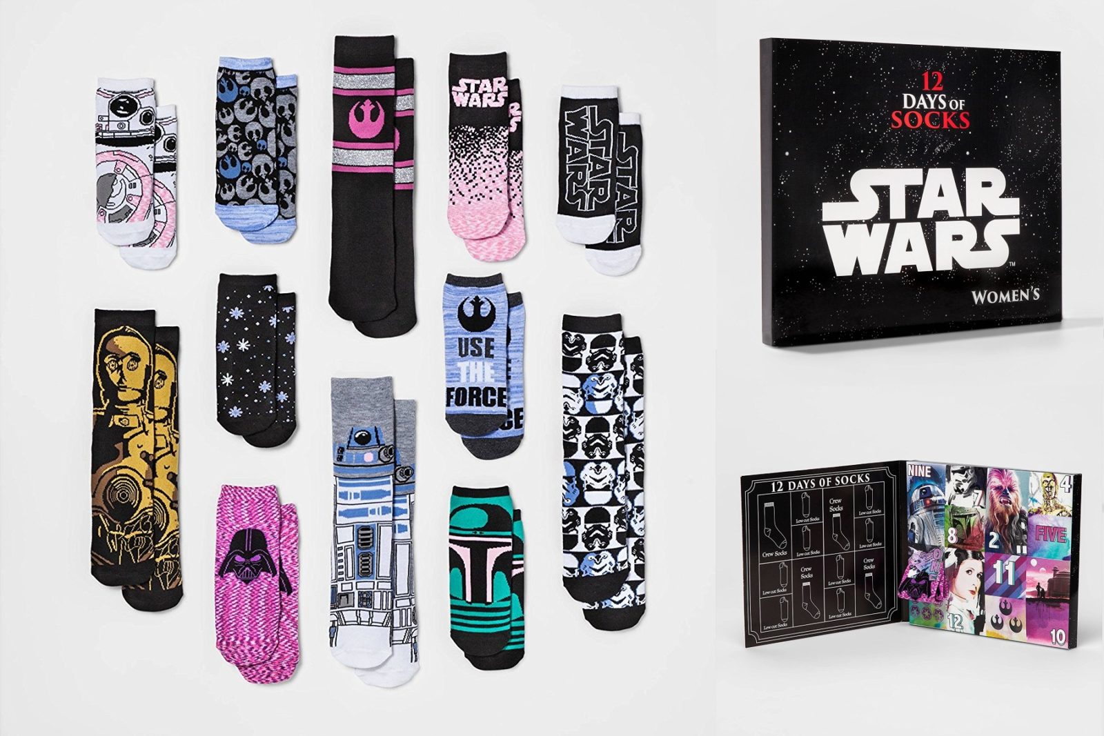 Women s Star Wars Sock Advent Calendar The Kessel Runway