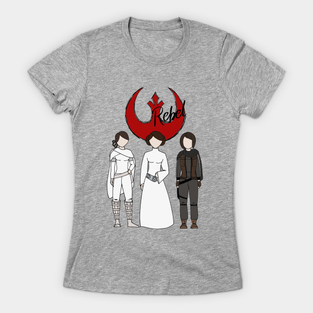 Women's Star Wars t-shirts on sale at TeePublic