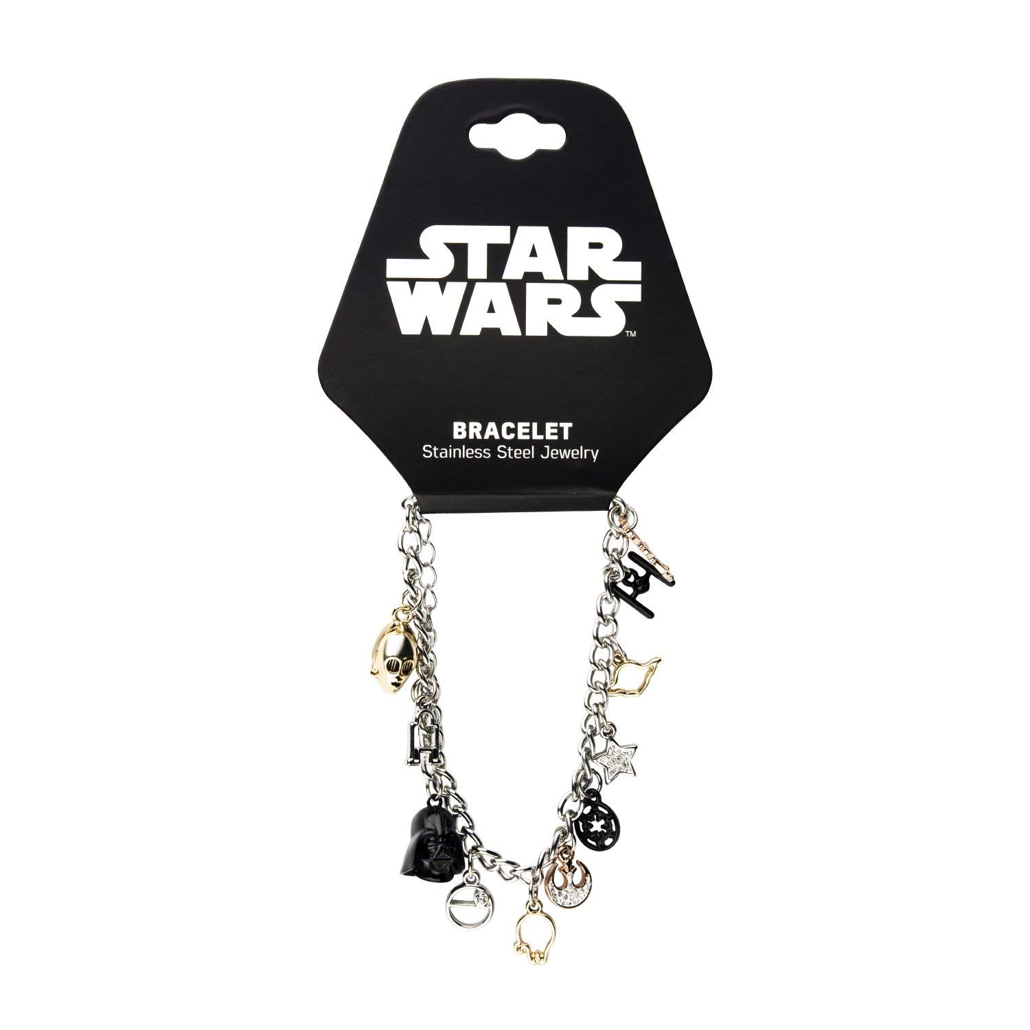 Star Wars Multi Charm Bracelet on Amazon