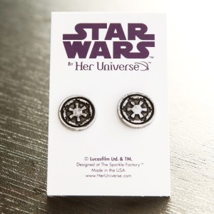 Her Universe - Imperial symbol stud earrings