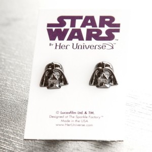 Her Universe - Darth Vader stud earrings