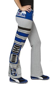 Thinkgeek yoga pants - R2-D2