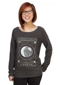 Thinkgeek - Le Death Star women's sweatshirt