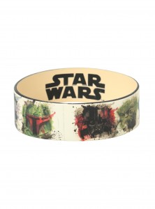 Rubber bracelets at Hot Topic