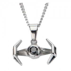 Body Vibe - TIE Fighter pendant necklace
