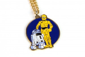 Wallace Berrie - R2-D2 & C-3PO pendant