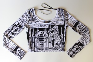 Forever 21 - R2-D2 crop top (front)