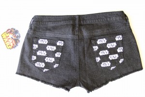 We Love Fine - women's stormtrooper shorts
