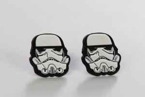 Bioworld - stormtrooper stud earrings