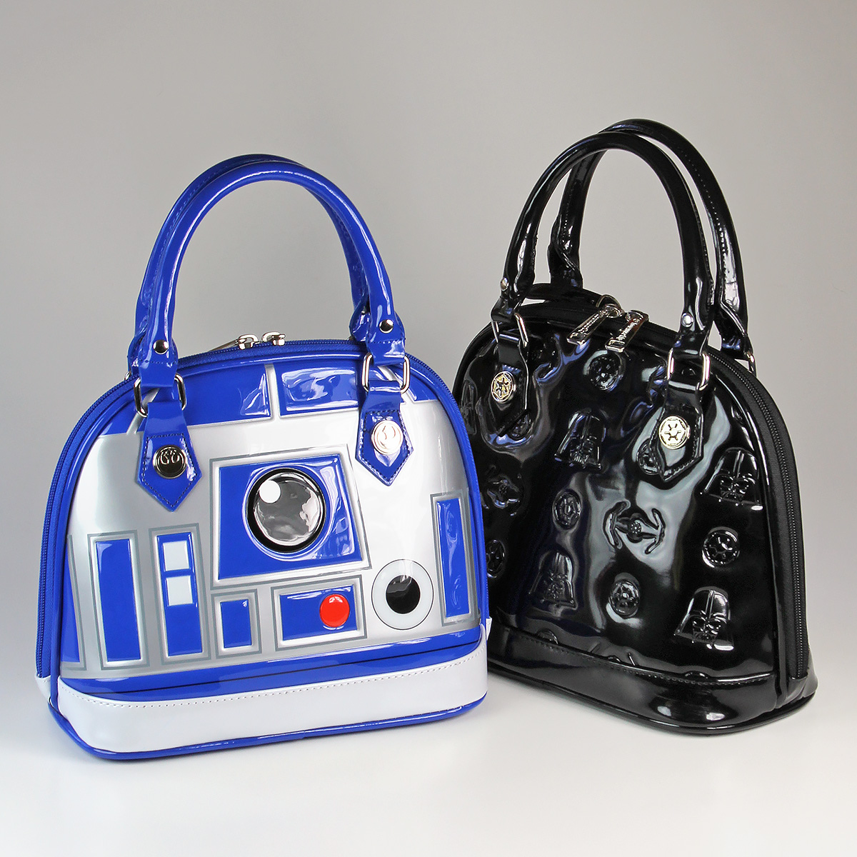 Loungefly - R2-D2 and mini Darth Vader handbags