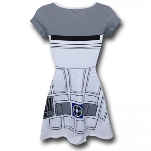 SuperHeroStuff - R2-D2 skater dress (back)