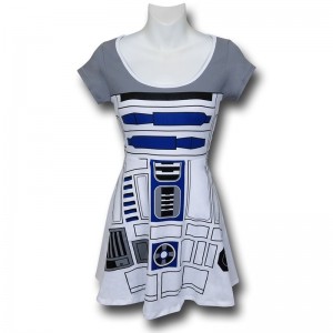 SuperHeroStuff - R2-D2 skater dress (front)