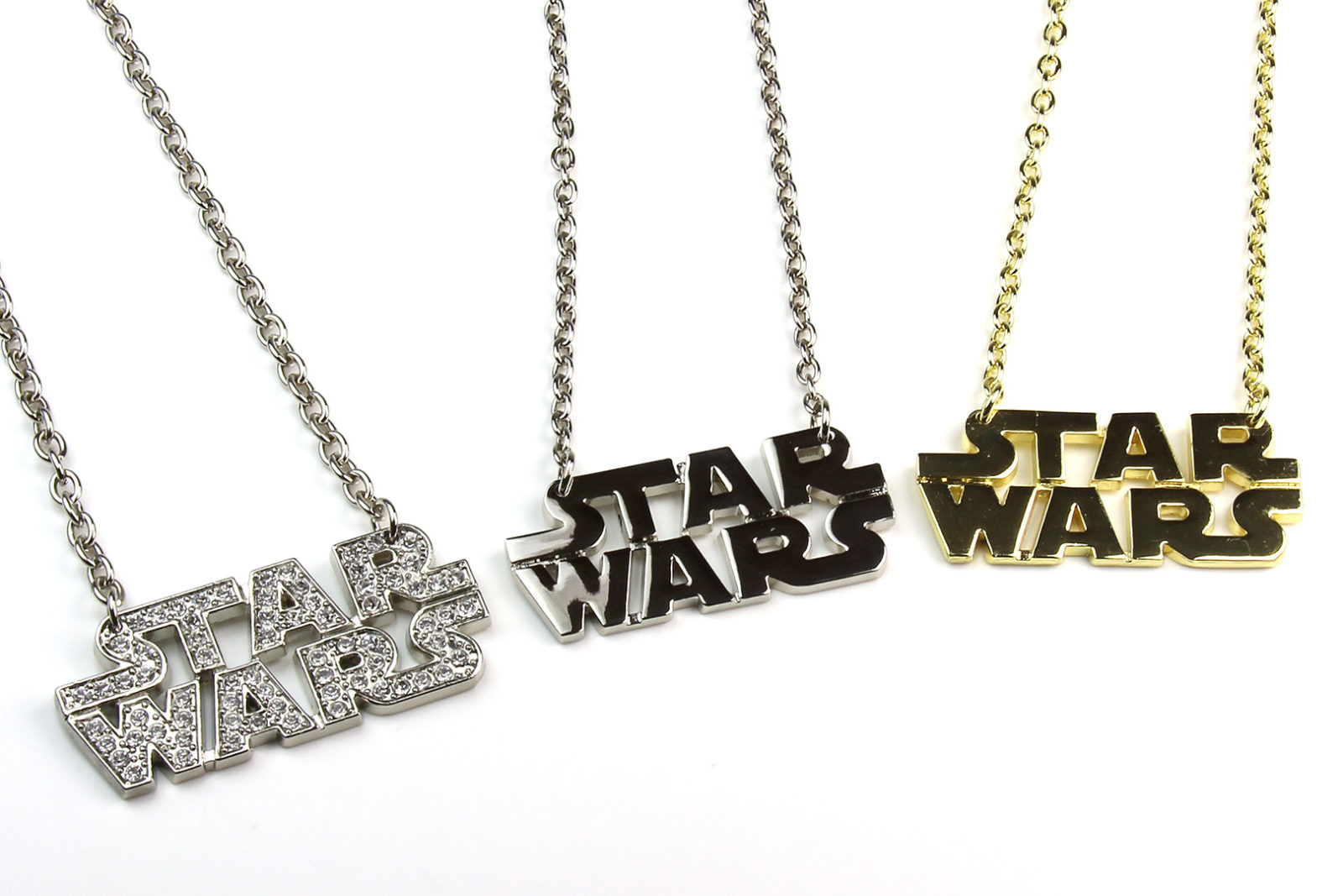 Rock Rebel -- Star Wars logo necklaces