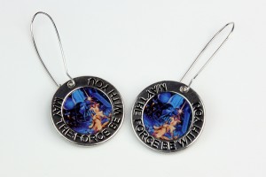 Loungefly - MTFBWY pendants turned into earrings