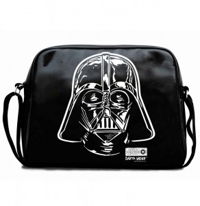 Logoshirt - Darth Vader retro style messenger bag