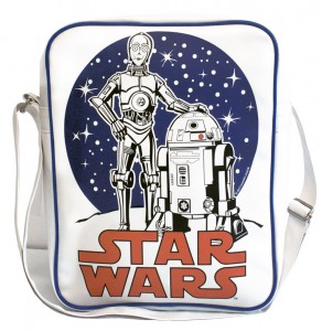 Logoshirt - Star Wars droids retro style messenger bag