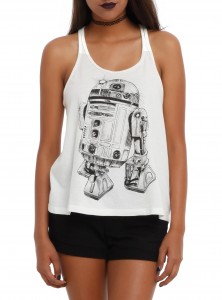 Hot Topic - Star Wars R2-D2 Braided Girls Tank Top