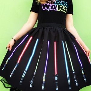 Her Universe - Star Wars lightsaber skirt preview