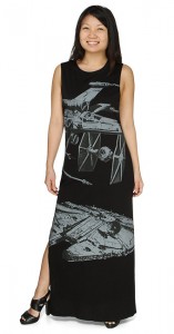 Thinkgeek - exclusive Star Wars Ships Maxi Dress