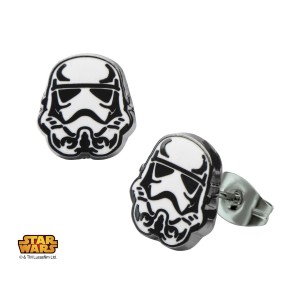 Body Vibe - Stormtrooper stud earrings
