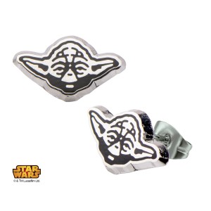 Body Vibe - Yoda stud earrings