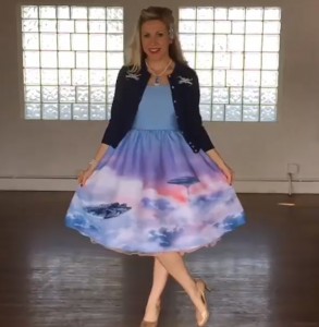 Her Universe - Cloud City dress and X-Wing cardigan preview