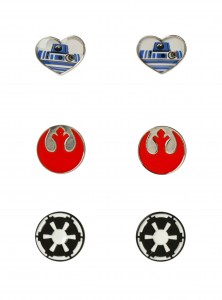 Hot Topic - 3-pair stud earring set