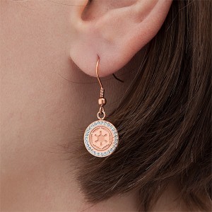 Thinkgeek - Bronze Imperial earrings