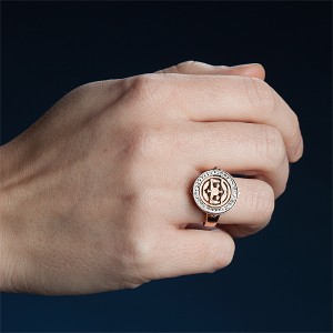Thinkgeek - Bronze Imperial women's ring