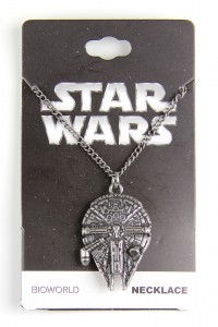 Hot Topic - Millennium Falcon necklace by Bioworld