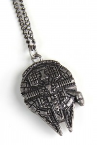 Hot Topic - Millennium Falcon necklace by Bioworld