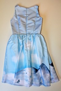 Her Universe - Hoth pin up dress (back)