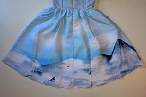 Her Universe - Hoth pin up dress (back)