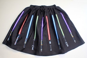 Her Universe - lightsaber skirt (front)